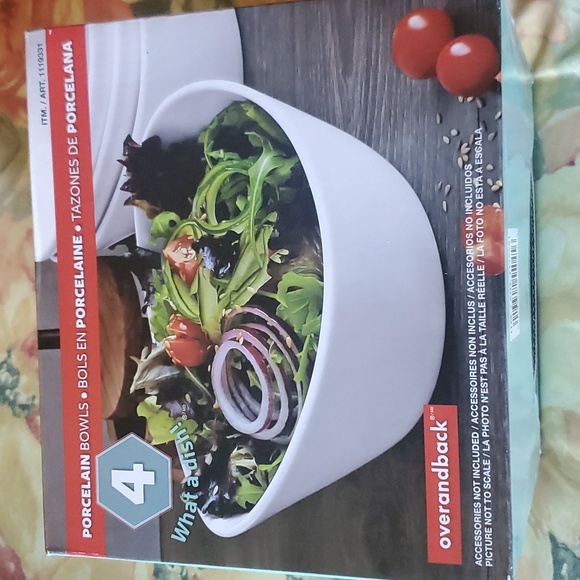 Brand new 4 porcelain bowls great for any cooking - Picture 3 of 5